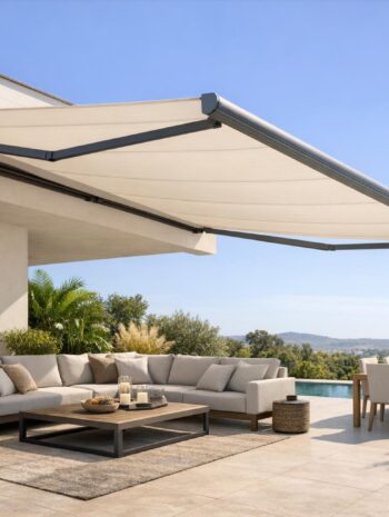 Markizy tarasowe — stylowa ochrona przed słońcem